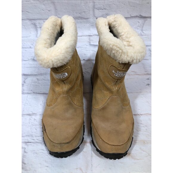 The North Face Bella Alta Primaloft Waterproof Desert Gold Boots Womens 6.5 (s4G - Picture 4 of 11